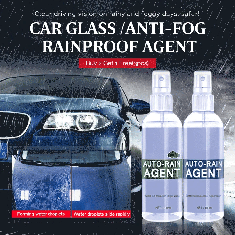 CAR GLASS ANTI-FOG,ANTI-RAIN AGENT