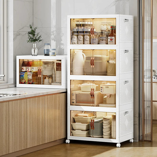 4-Layer Multi-Function Storage Cabinet