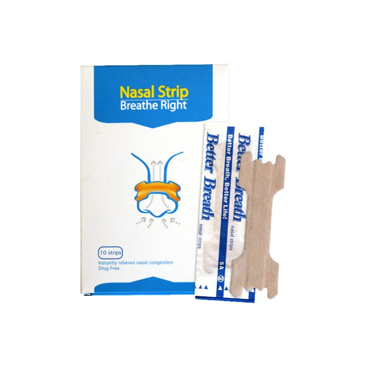 Breathe right nasal strips