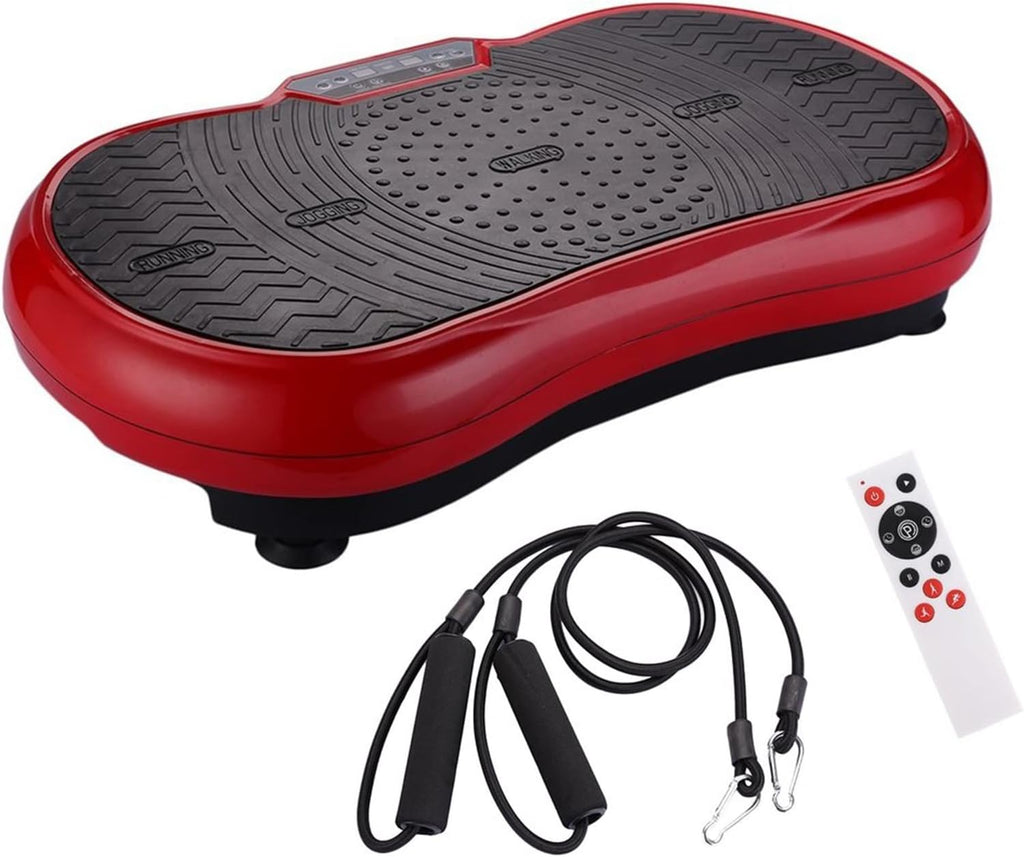 3-in-1 Vibration Plate: Weight Loss, Body Toning, and Foot Pads