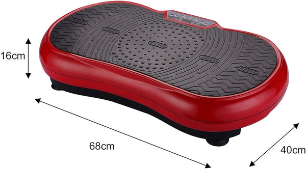 VITALmaxx Black Vibration Plate – 99 Levels, 10 Programs, Made in Germany