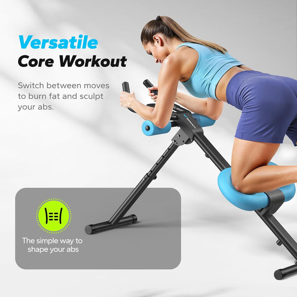 Adjustable Ab Trainer Machine for Abs Workout at Home Gym