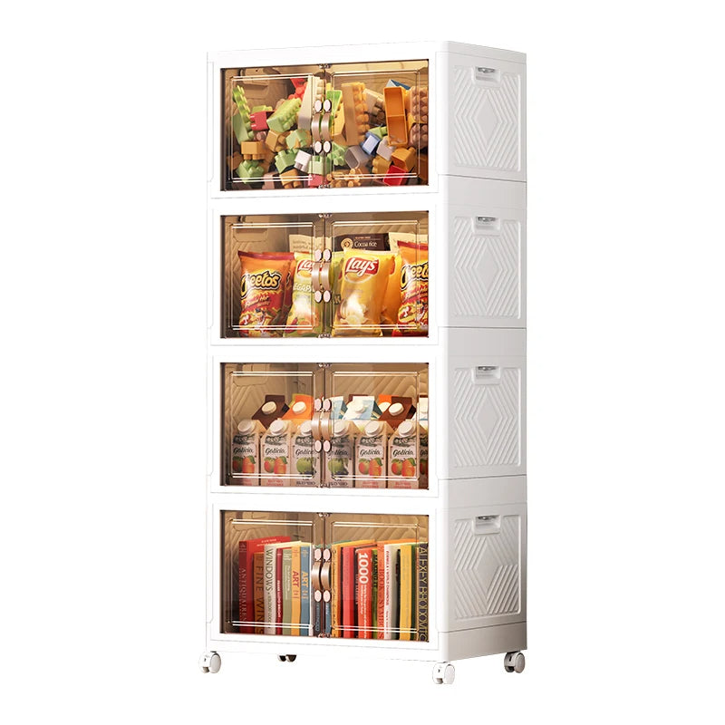 4-Layer Multi-Function Storage Cabinet