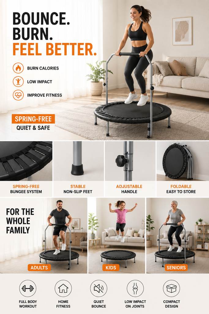 Foldable Trampoline Rebounder