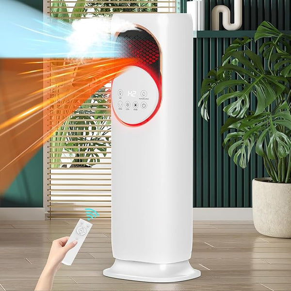 Hot & Cold Tower Fan with Humidifier