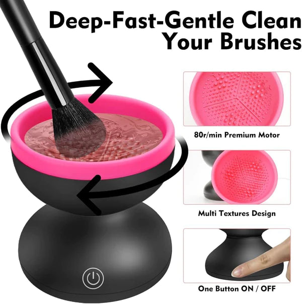 Portable Makeup Brush Cleaner