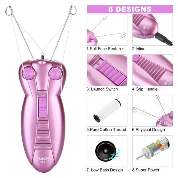 Electric Facial Hair Removal Epilator Device