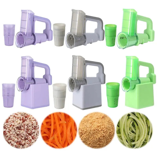 Multi-Blade Electric Rotary Grater and Cutter